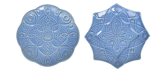 Jardins du Monde Dessert/Salad Plate Set of 4