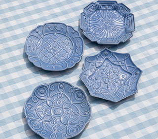 Jardins du Monde Dessert/Salad Plate Set of 4