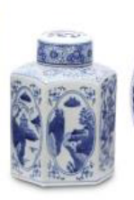 Canton Collection Ceramic Jars