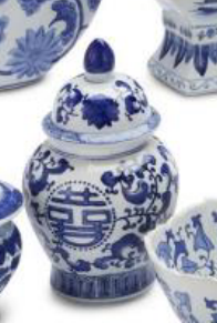 Canton Collection Ceramic Jars