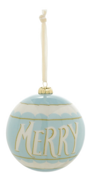Decoupage Ball Ornament