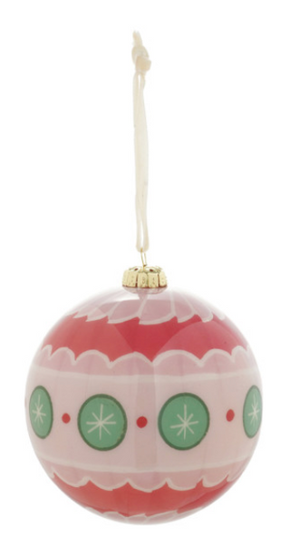 Decoupage Ball Ornament