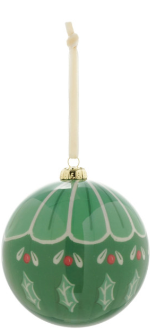 Decoupage Ball Ornament