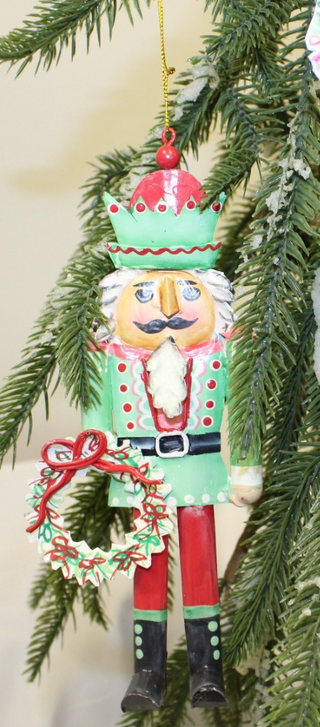 Handcrafted Nutcracker Ornament