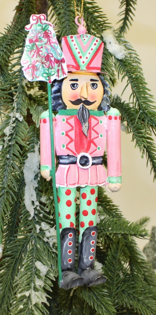 Handcrafted Nutcracker Ornament