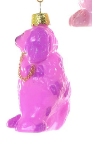Neon Staffordshire Dog Ornament