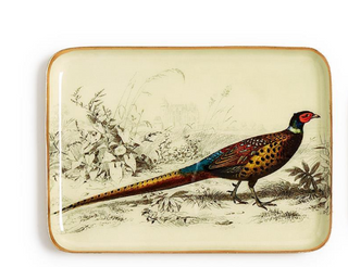Pheasant Trinket/Desk Trays