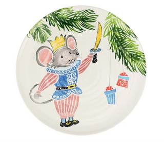 Nutcrackers Mouse King Round Platter