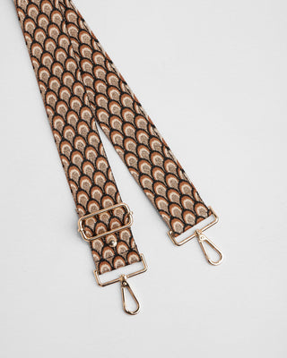 Pom Pom London Maple Metallic Peacock Strap