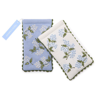 Hydrangea Sunglass Holder by Two's Company