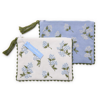 Hydrangea Multipurpose Pouch by Two's Company