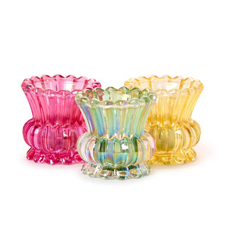 Iridescent Tealight Candleholder by Two's Company