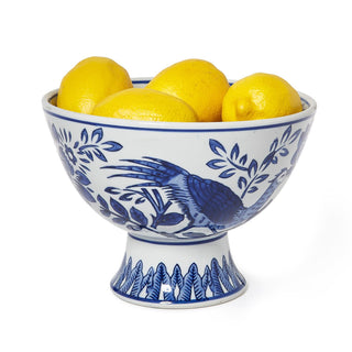 Blue Flora and Fauna 8" Bowl by Two's Company
