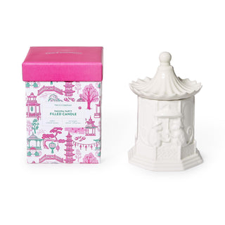 Pagoda Scented Candle in Gift Box by Two's Company