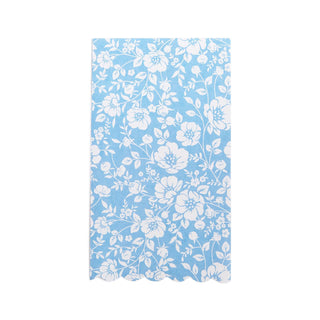 Blue Floral Bouquet 3-Ply Paper Guest Napkins by Two's Company