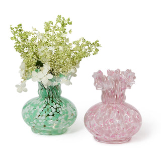 Vintage Venetian Fluted Vase by Two's Company