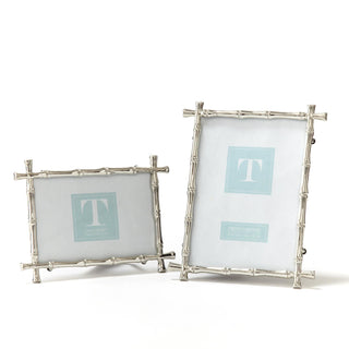 Bamboo Photo Frames, Set of 2 (4x6 & 5x7) by Two's Company