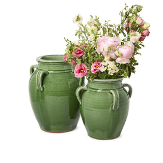 Four Handled Jars, Set of 2 by Two's Company