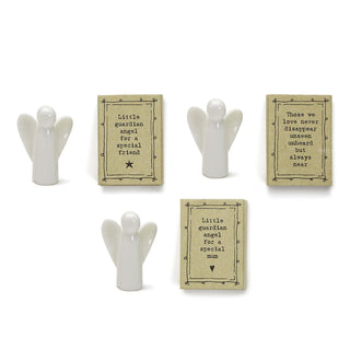 Matchbox Angel with Saying in Gift Box by Two's Company