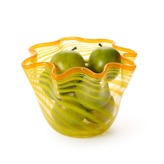 Rialto Swirl Flare Bowl by Two's Company