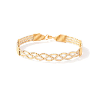 Through the Years Bracelet - 14K Gold Artist Wire