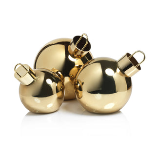 LED Gold Glass Oversized Ball