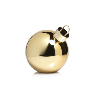 LED Gold Glass Oversized Ball