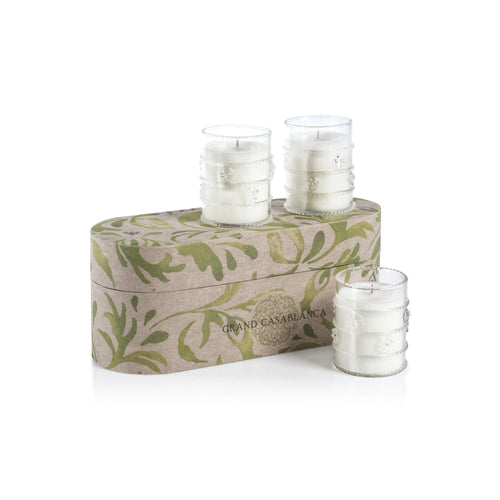 Grand Casablanca Scented Candle Trio - Lily of the Valley