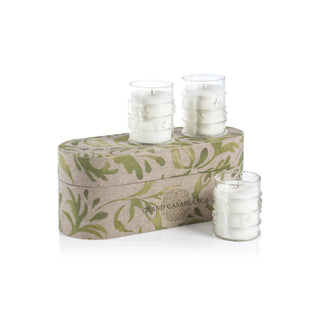 Grand Casablanca Scented Candle Trio - Magnolia Petals