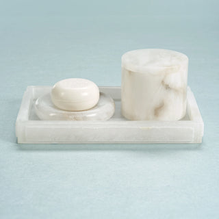 Cote d'Azur Alabaster Apothecary Jar