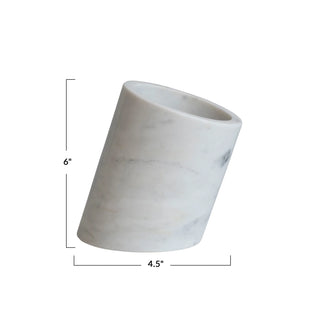 Marble Angled Bottle Holder