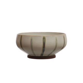 Round Stoneware Bowl 10"