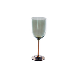 Iridescent Stemmed Wine Glass