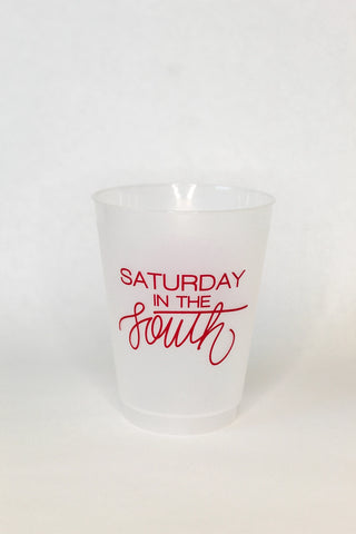 Red Saturday in the South Frostflex Cups