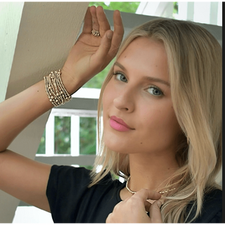 The Nantucket Collection 4*6 14k Gold- Filled Beaded Bracelet