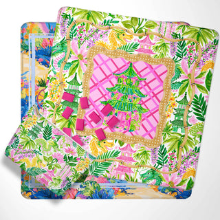 Boutique Monogram Mahjong Mat - Summer Collection