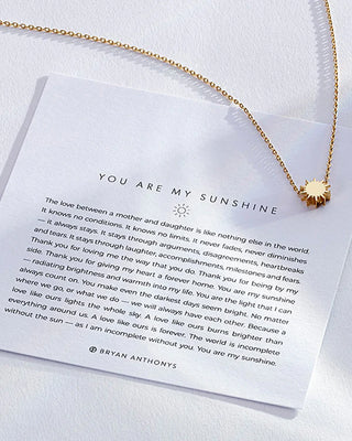 You Are My Sunshine Icon Necklace