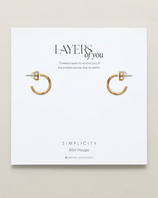 Simplicity Mini Hoop Earrings