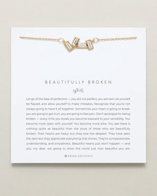 Beautifully Broken Necklace - 14k Gold