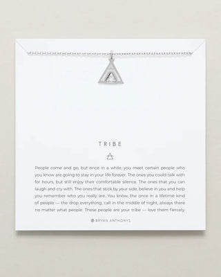 Tribe Friendship Necklace - Silver