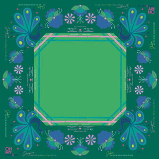 Birdie Green Mahjong Tile Set