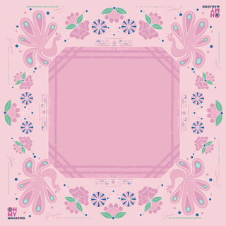 Birdie Pink Mahjong Mat