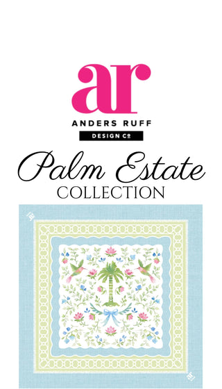 Palm Estate Mahjong Mat | Garden Tropical