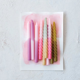 Unscented Twisted Taper Candles