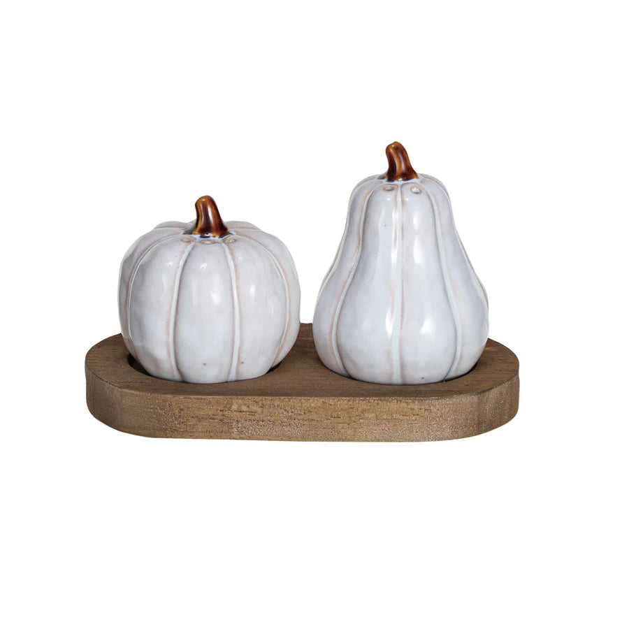 Pumpkin Salt and Pepper Shakers