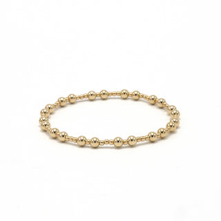 Charleston 2*4 14k Gold-Filled Beaded Bracelet