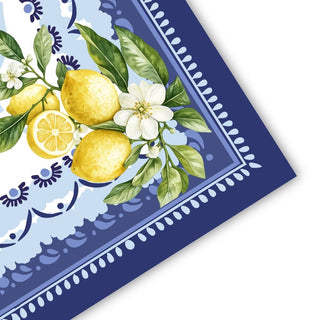 Amalfi Coast Mahjong Mat | Lemon Italy Mediterranean