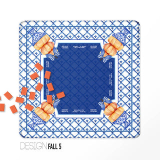 Boutique Monogram Fall Mahjong Mat