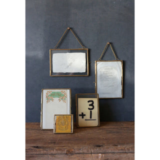 Brass and Glass Photo Frame