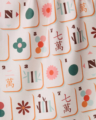 Geometry - Cypress Tile Toss Tea Towel